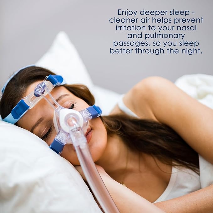 Premium Resway Disposable Hypoallergenic CPAP Filters | Compatible with ResMed S9 and Airsense 10 | Ultra Fine Filters for Dust, Dander, Pollen | 60 Replacement Filters