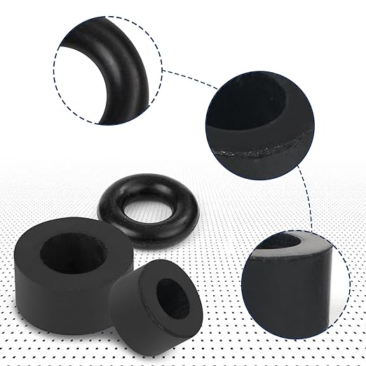 Fuel Bowl Seal Kit Fuel Filter Bowl Drain Valve Housing O Ring Seal Kit Compatible with Ford International 7.3L 99-03 Engines