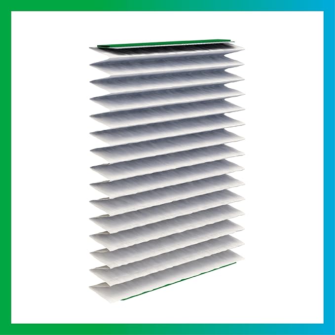Filterbuy 25x5 Expandable Air Filter MERV 8 Dust Defense (2-Pack), Pleated Furnace Air Filters Replacement for Trane Perfect Fit BAYFTFREXM2 and American Standard (Actual Size: 27.50 x 4.38 Inches)