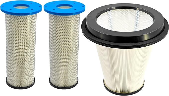 590430201 200700070 Filter Kit (3Pcs) Fits for Pullman Ermator S13 S26 S36 Vacuum, Replaces 200900050 PF44