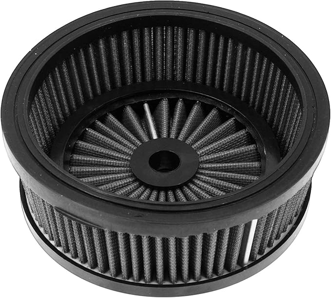 HDBUBALUS Motorcycle Air Filter Inner Element Fit for Harley Sportster Dyna Softail Touring 1 Pcs (Grey)