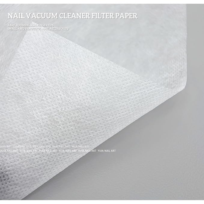 100pcs Nail Dust Collector Filters Nail Dust Suction Collector Filters Nail Art Vacuum Cleaner Filter Paper For Salons Portable Cleaner Filter Paper, Nail Art and Polish, Nail Polish Remove