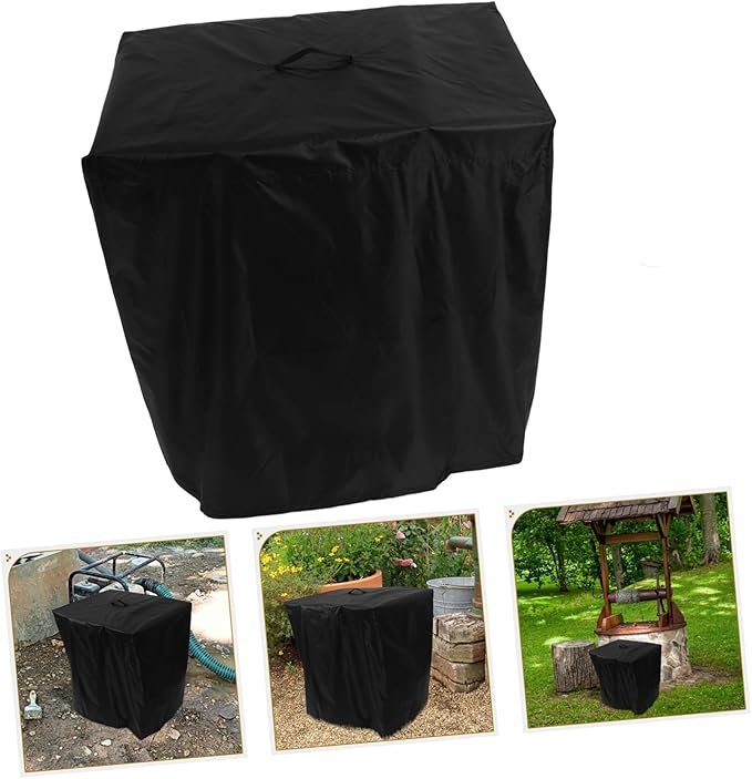 Small Filter Pump Cover Replacement for Garden Outdoor Use Oxford Cloth with Drawstring Closure Easy to Clean Protective Sand Pump Cover
