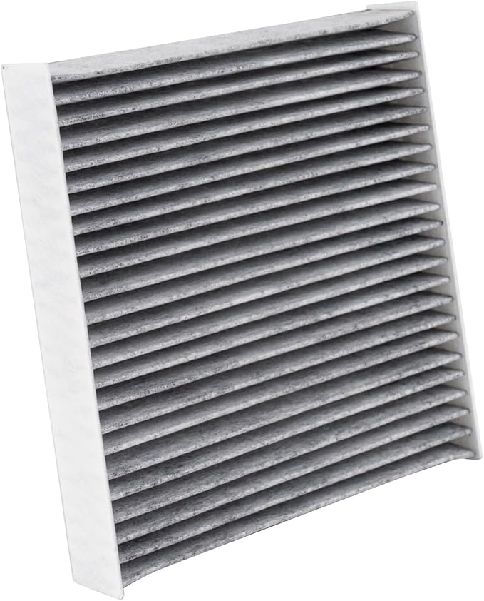 KAX Cabin Air Filter with Activated Carbon, CF11924 Replacement for Fiat 500 2012 2013 2014 2015 2016 2017 2018 2019, Passenger Compartment Air Filter