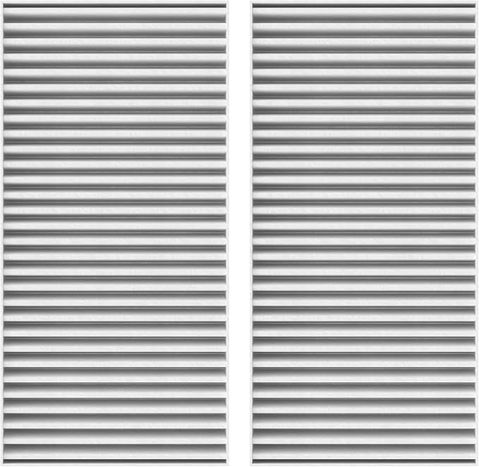 Spearhead OEM+ Particulate Breathe Easy Cabin Filter | Fits 2011-17 Wranger, 2018 Wrangler JK Like OEM | Provides Max Airflow & Enhanced Performance (BE-777P)