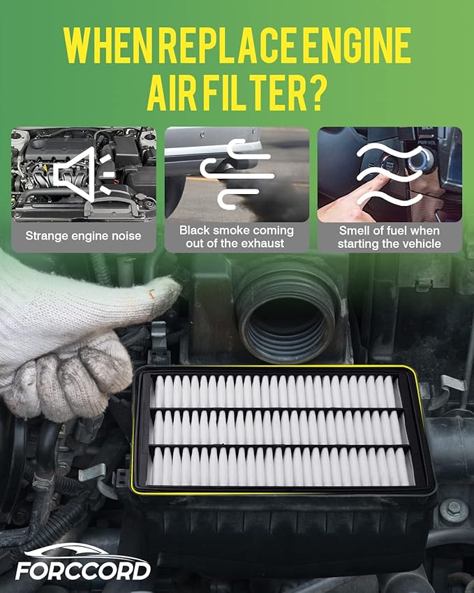 2-Pack Engine Air Filter Fits for 2016-2021 Tucson, 2017-2021 Sportage CA12065 air Filter Replacement Accessories