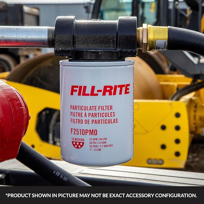 Fill-Rite F2510PM0 1" - 12 UNF 25 GPM (94 LPM) 10 Micron Particulate Spin-On Multi Fuel Filter
