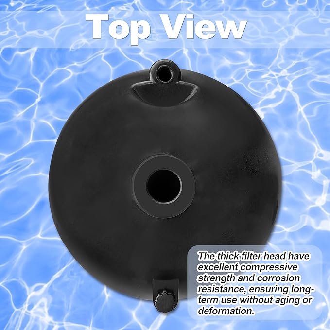 CX1750B Filter Head with Directional Vent Valve ECX1322A Compatible with Hayward Star-Clear Plus Cartridge Filter Model C1750