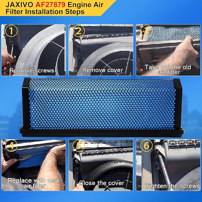 AF27879 Engine Air Filter Compatible with Freightliner 08-17 Cascadia,10-16 Coronado,DD13 DD15 DD16 Cummins ISX12 ISX15 Engine Trucks Accessories Parts Replaces CA5790 CA11249 AF56500