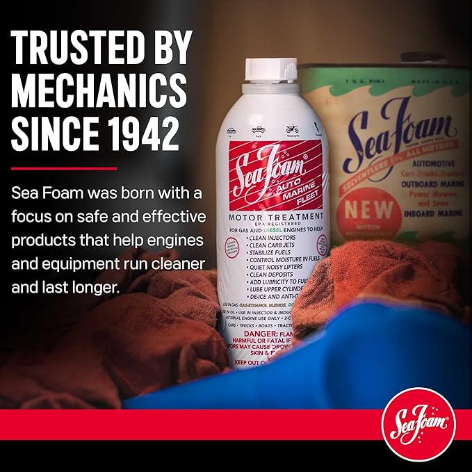 Sea Foam Motor Treatment and Intake Cleaner Combo Pack, SF-SS, 16 oz and 14 oz