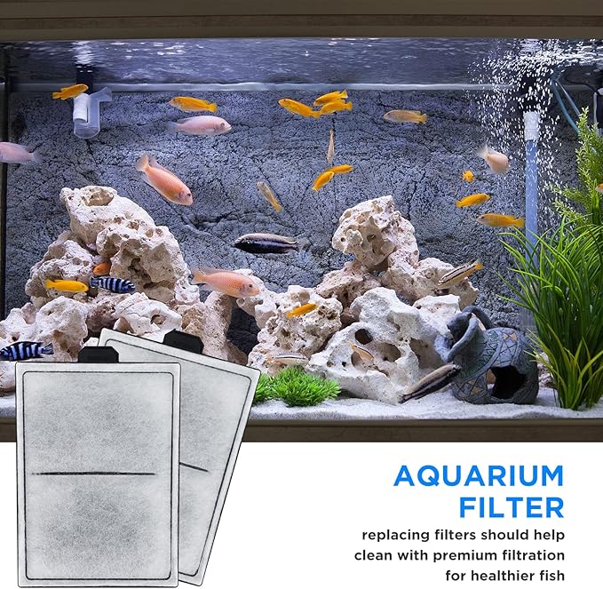 HiTauing 12 Packs PF-S Filter Cartridge for PF10 Power Filters, ONLY fit to Model PF10 Power Filters