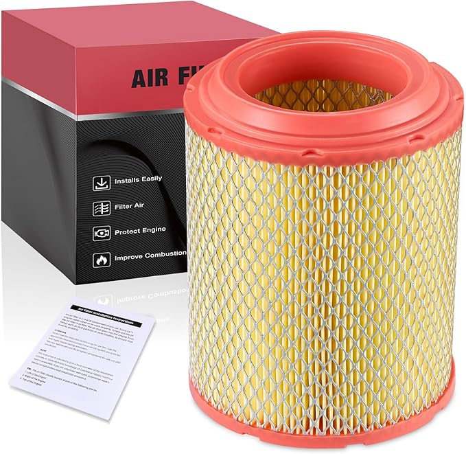 BDFHYK CA11048 Engine Air Filter Compatible with Jeep Patriot/Compass 2011-2017, Compatible with Dodge Caliber 2011-2012, Replace# 04593914AB