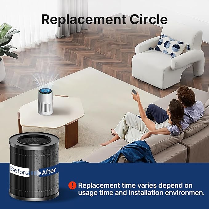 MR2566 Air Purifier Replacement Filter for MR2566 Air Purifier, Original Version, 1 Pack
