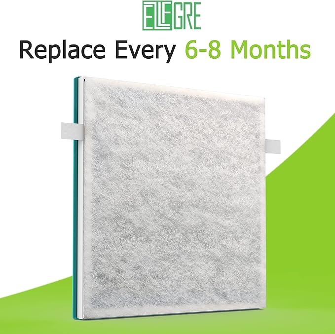 InvisiClean 2-Pack 3-in-1 H13 True HEPA Replacement Filter, Fit for Aura IC 5018 and Sensa IC 5120 Air Purifier
