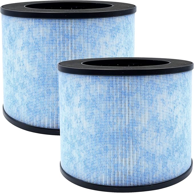 Flintar F100 Replacement Filter, Compatible with Instant AP100 Air Purifier, 3-in-1 H13 Grade Filtration, Part# F100, 2-Pack