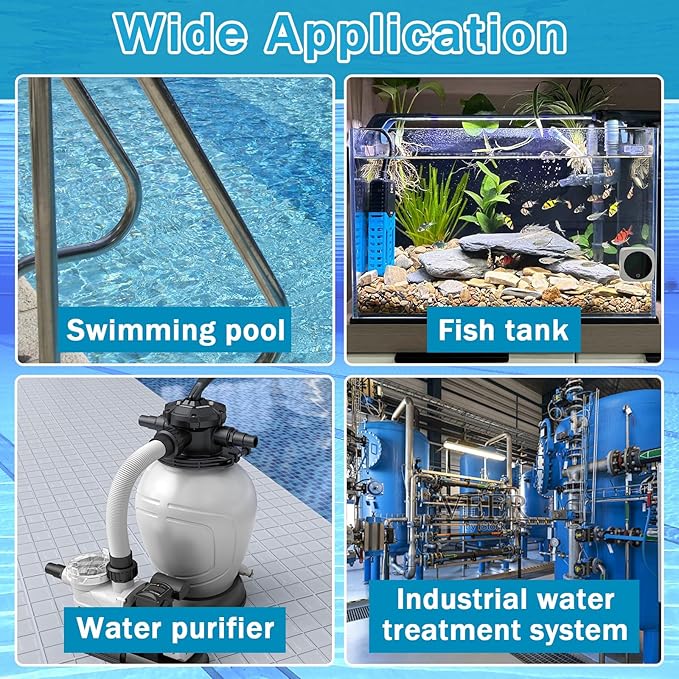 ZeeDix 3.2 lbs Pool Filter Balls for Sand Filter Pump, New Upgrade Efficient Swimming Pool Filter Sand Alternative(Equals 100 lbs Pool Filter Sand), Reusable Eco-Friendly Fiber Filter Media Balls