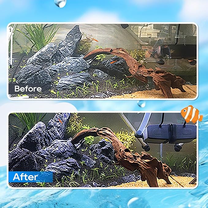 Aquarium Filter Media Bags for Aquarium with Zipper, Reusable Strong Polyester Fine Mesh Bag for Activated Carbon, Bio Filter Balls, Ceramic Rings, Filter Stones, Biospheres 8 Pack 7.8" x 5.9"
