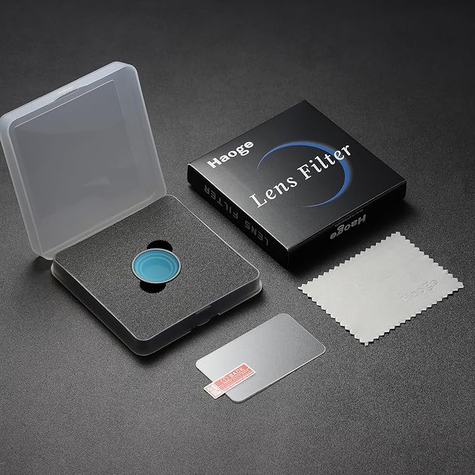 Haoge Black Diffusion 1/4 Filter for DJI Osmo Nano,Dreamy Cinematic Mist Lens Filter Multi Coated HD Optical Glass Filter,Perfect for Portrait Photography,Selfies Personal Vlogs