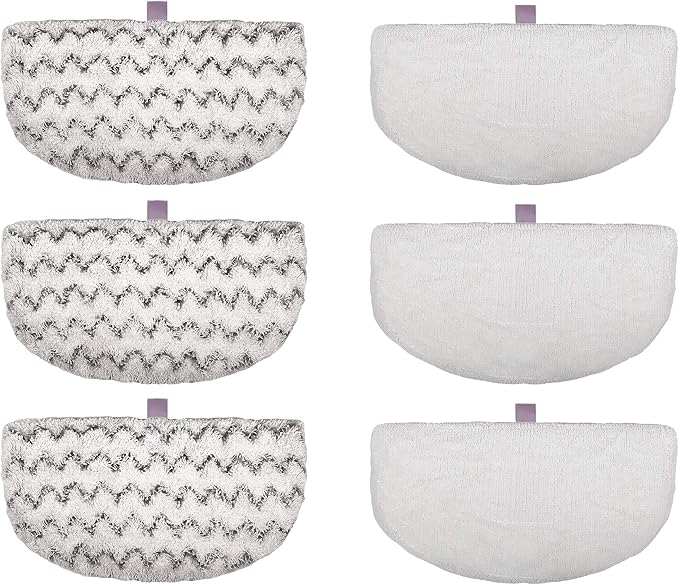 Flammi Steam Mop Replacement Pads for Bissell Powerfresh 1940 1806 1440 1544 2685A 2075A 19402 19404 19408 1940A 1940Q 1940T 1940W Steam Mop, Part# 5938