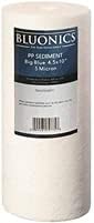 Bluonics Sediment Replacement Water Filters 4pcs (5 Micron) 4.5" x 10" Whole House Cartridges