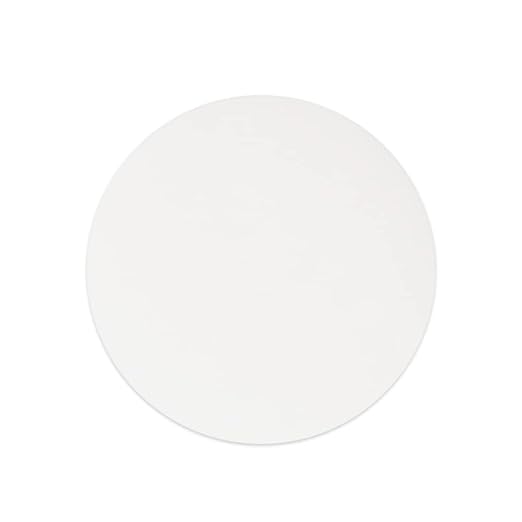 stonylab Quantitative Filter Paper Circles, 3-Box 74 mm Diameter Cellulose Filter Paper with 20 Micron Particle Retention Medium Filtration Speed, Set of 3 x 100 Pcs
