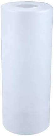 GoLucky Glass Cylinder Shade Accessory - Glass Lamp Fixture Shade Replacement - 4"D x 10"H