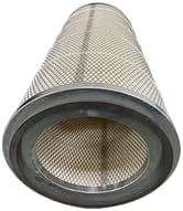 Braden Filtration Dust Collector Filter - Height: 26" OD: 13.84" ID: 9.479" / Nanofiber FR Open-Open Pans - MADE IN USA