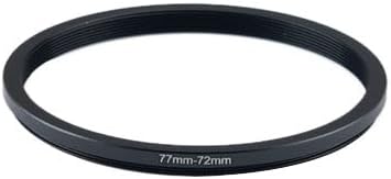 72mm to 82mm Step-up Adapter Rings,Black,Step Up Ring,Step-Down Rings Filter Ring Adapter,for All Brands of DSLR Camera Lens UV ND CPL Stepping Rings Step Down Rings Filter Adapter