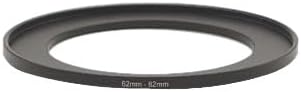 YAMAFOO 62mm to 82mm Step-Up Ring/Step Down Rings Filter Adapter for All Brands UV ND CPL Metal Ring Step-Up Rings Adapter Filter,Black (62-82)