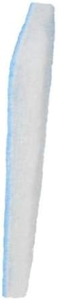 10 Feet of Blue and White Air Filter Media Roll , MERV6 Polyester Media - 25" Wide