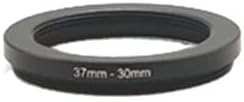 YAMAFOO 37mm to 30mm Step-Up Ring/Step Down Rings Filter Adapter for All Brands UV ND CPL Metal Ring Step-Up Rings Adapter Filter,Black(37-30)