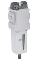 Parker Hannifin P32FB93EGAN Series P32FB Aluminum Global Modular Compact Particulate Filter, 5 µ Element, Poly Bowl with Bowl Guard, Auto Drain and Without Mounting Bracket, 3/8" NPT Port