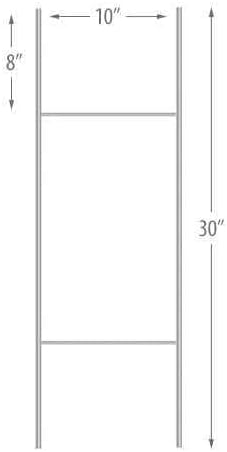 Air Filters Sold Here 4Th Of July American Flag Usa Patriotic Red Blue Stars Up Arrows Single Sided 18x24 in. Yard Road Sign w/Stand