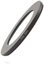 YAMAFOO 77mm to 52mm Step-Up Ring/Step Down Rings Filter Adapter for All Brands UV ND CPL Metal Ring Step-Up Rings Adapter Filter,Black(77-52)