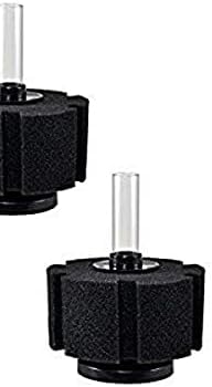 Xy-280 Aquarium Fish Tank Bio-Sponge Filter, Black (3 Pack)
