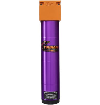 120 CFM, Tsunami 1" NPT Industrial Coalescing Oil Removing Filter, Removes Oil Aerosols and Smaller Particulates from Compressed Air Lines