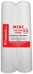 Fermtech Mini 2 Electric Sediment Filter Starter Kit with Pre-Screen, Bundle of Filters. Stainless Steel Wine/Beer/Juice/Kombucha/Liquid Filtering System. Home Pro 10 Inch. Jet Filtration Technology.