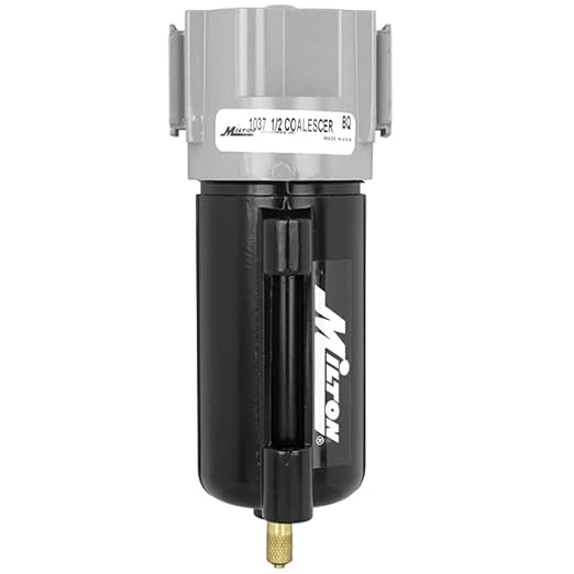 Milton 1037 1/2" NPT Metal FRL Coalescing Filter