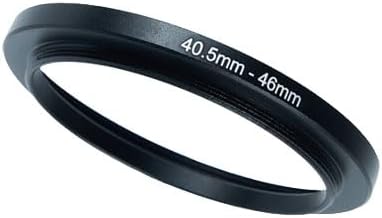 YAMAFOO 40.5mm to 46mm Step-Up Ring/Step Down Rings Filter Adapter for All Brands UV ND CPL Metal Ring Step-Up Rings Adapter Filter,Black (40.5-46)