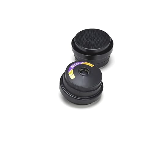 MSA 10080454 OptimAir TL Powered Air-Purifying Respirator Cartridge - Combination: Multigas (OV, AG, HE), Quantity: 6 per Pack, Dusts/Particles/Mists Filter, Air-Purifying Respirator Attachment