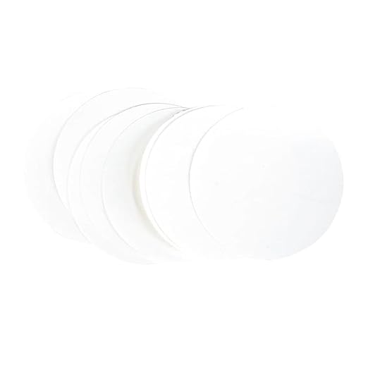 Hydrophilie PTFE Membrane Filter,PTFE Disc Membrane Micrometer Filter,Hydrophilicity Polytetrafluoroethylene Microporous Micron Millipore Filtration,50 Sheet/Pack (47mm Diameter,0.45µm Pore Size)