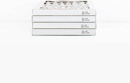 Filter King 19x23x1 Air Filter | 6-PACK | MERV 8 HVAC Pleated A/C Furnace Filters | MADE IN USA | Actual Size: 19 x 23 x .75"