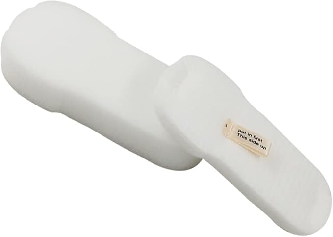 Dttery Filter Replacement for Shark Vertex UltraLight DuoClean PowerFins Corded Stick Vacuum HZ2000 HZ2002 HZ251 HZ602 HZ702, Part XFFKHZ2000 XPMFHZ2000, 4 Foam and Felt, 4 Post Motor Filters
