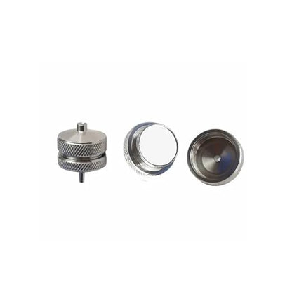 Laboratory Micro Injector Filter Holder 13 25 50mm, Stainless Steel Detachable Injector Filter Head, Replaceable Filter Holder PTFE Seal(25mm)