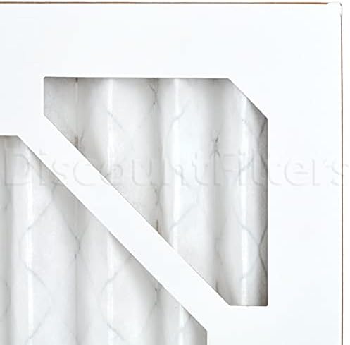 AIRx ALLERGY 20x20x1 MERV 11 Pleated Air Filter - Made in the USA - Box of 6, White