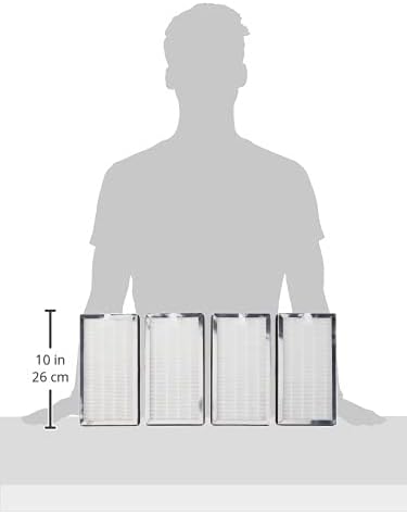 Medify MA-15 Set Genuine Replacement Filter for Allergens, Smoke, Wildfires, Dust, Odors, Pollen, Pet Dander | 3 in 1 with Pre-filter, HEPA H13 and Activated Carbon | Removal to 0.1 Microns | 2-Pack
