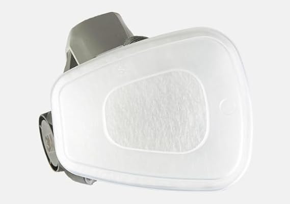 Respirator Filter Retainer Compatible with 3M 501 & 5N11 Particulate Filters, Fits 6000 6200 6300 6500 6800 and 7000 Series Respirators, Snap-On Replacement Filter Holder, Reusable, 20 Pack