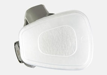 Respirator Filter Retainer Compatible with 3M 501 & 5N11 Particulate Filters, Fits 6000 6200 6300 6500 6800 and 7000 Series Respirators, Snap-On Replacement Filter Holder, Reusable, 20 Pack