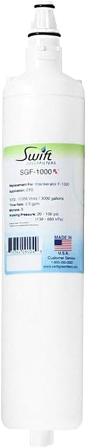 Swift Green Filters SGF-1000 Compatible Commercial Water Filter for F-1000, Made in USA (6 Pack)