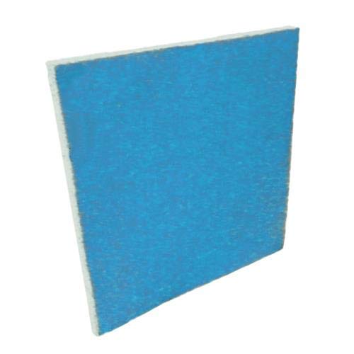 HVAC/Air Filter Media Roll, Blue/White MERV6 Polyester Media - 1 inch x 24 inch x 10 Foot
